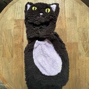 Cuddly Black Cat Infant Costume Size 0-6 Mths